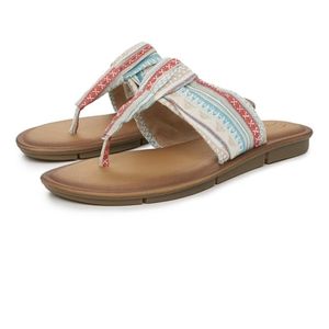 Skechers Luxe Foam Sandals Size 10